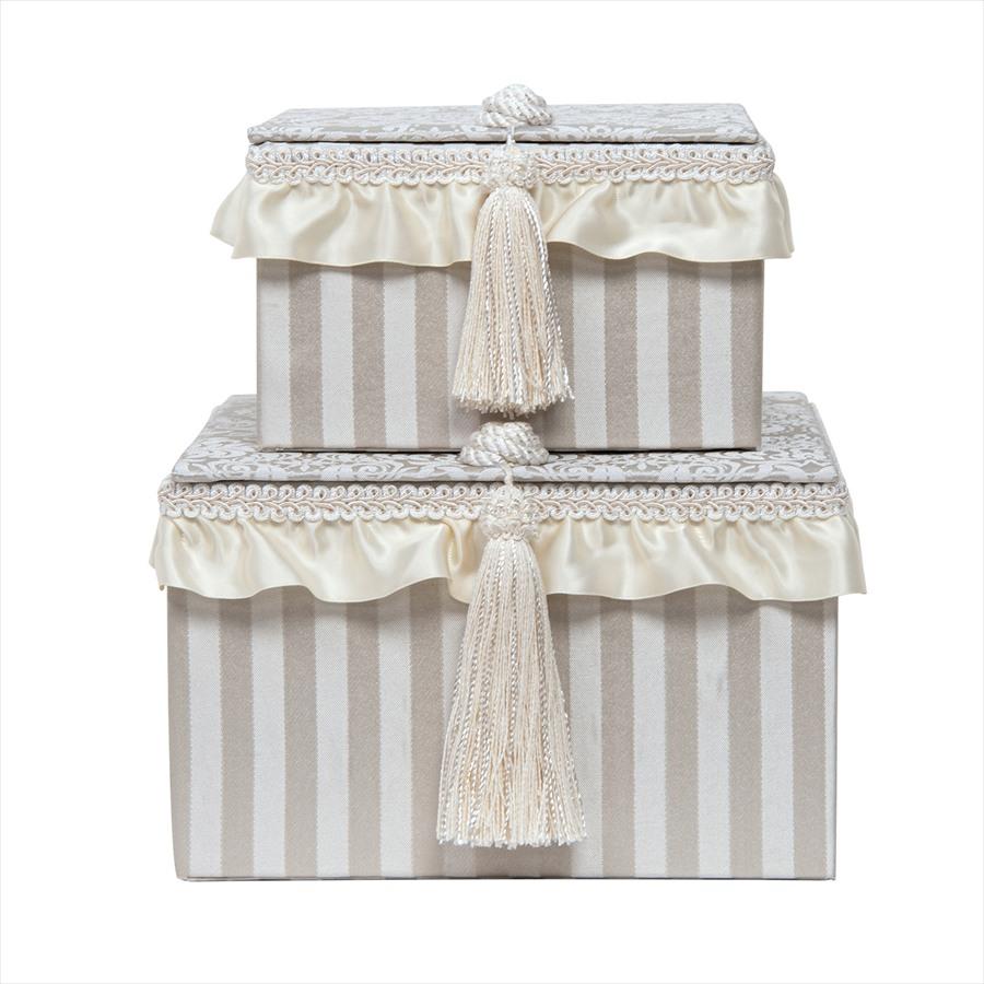 新品　ジェニファーテイラー ボックス 2ヶセット Haruno-GR ジェニファーテイラー ボックス 2個セット Jennifer Taylor Haruno-GR