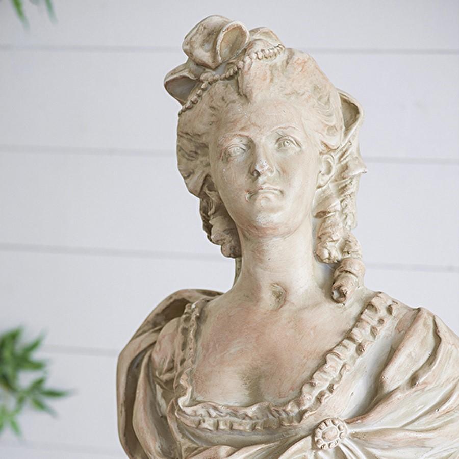 置物 胸像 ギリシア ローマ アンティーク シャビー オブジェ AN-4413