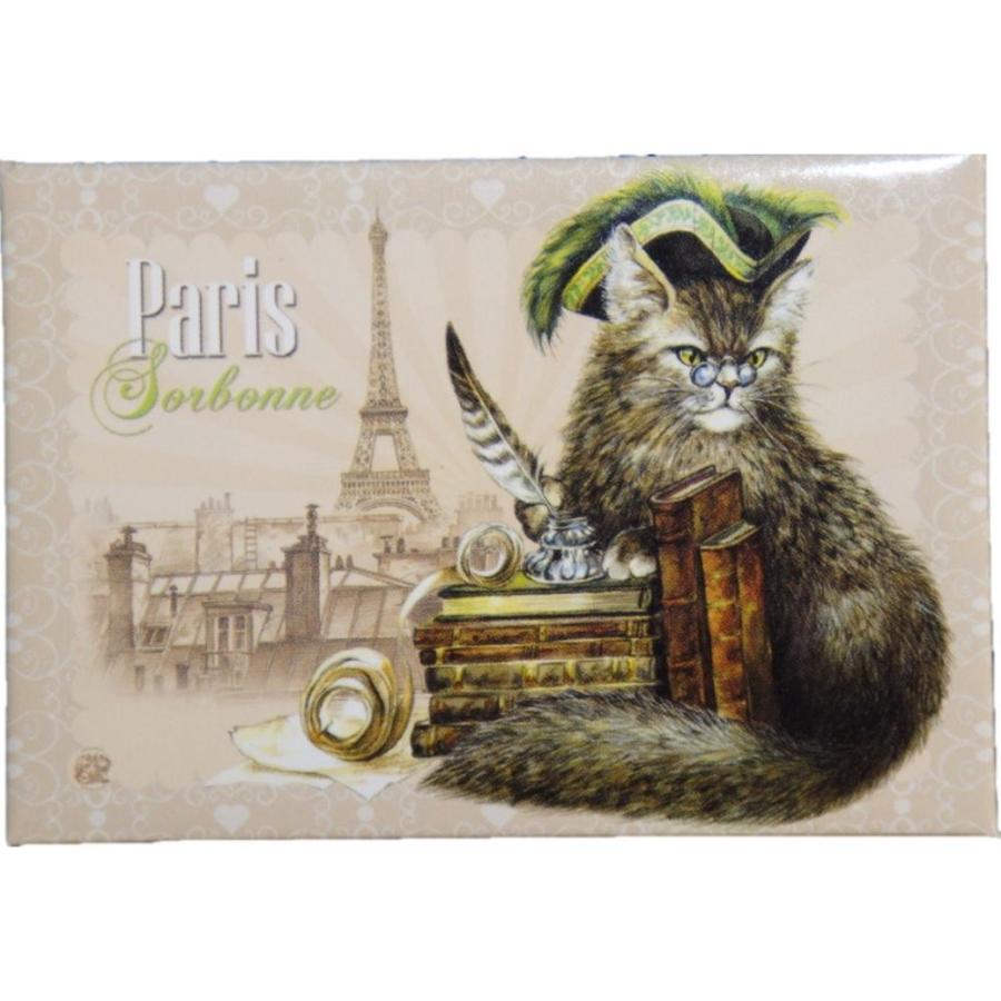 フランス製 キャット マグネット おしゃれ 可愛い クラシック 高級 猫