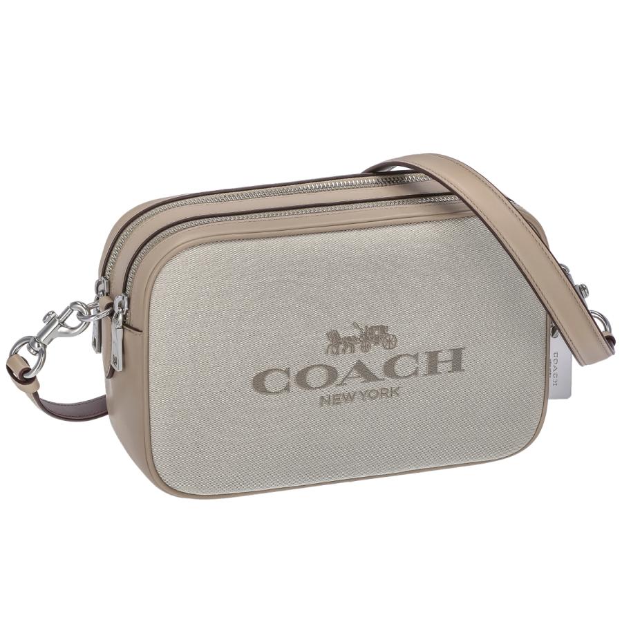 Coach コーチ ショルダーバッグ 斜めがけバッグ バッグ レディース アウトレット キャンバス ファスナー式 送料無料 6519 Sv Na Cc B 6519 Sv Na Vivion Brand Outlet 通販 Yahoo ショッピング