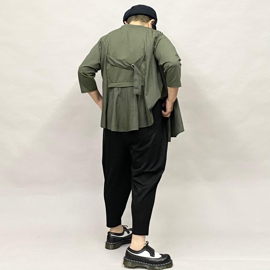 SALE 79%OFF 異素材切り替えプルオーバー フリルTシャツ SALE 79%OFF 異素材切り替えプルオーバー フリルTシャツ