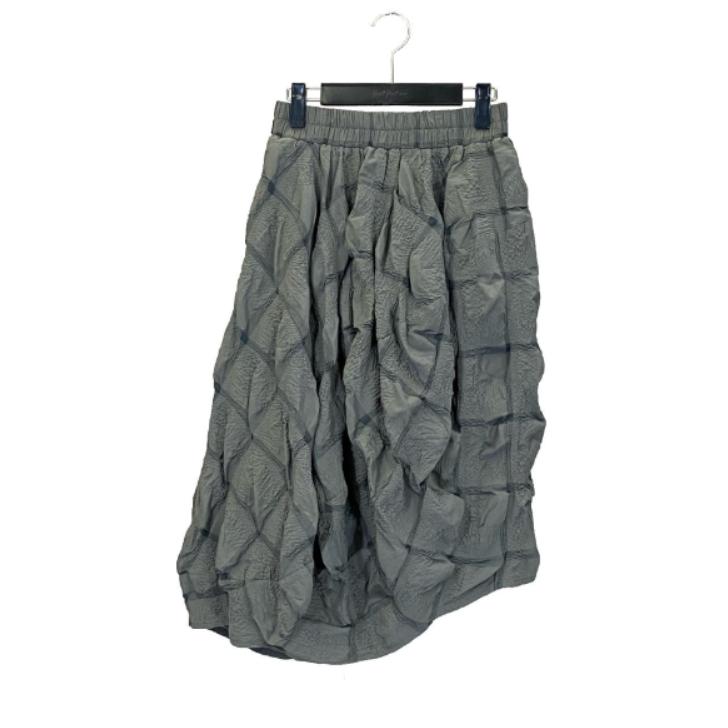 コクーン シルエット ドレープ スカート ウエストゴム レディース ボトムス 春 秋 40代 50代 60代 ヨシヨシ バイピージェイ Yoshi Yoshi by pj |  | 01