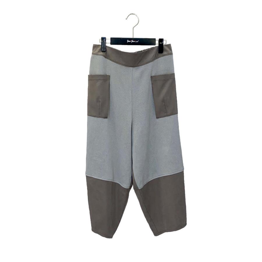 SALE 66％OFF 異素材コンビ コクーンパンツ レディース ボトムス クロップド丈 夏 無地 40代 50代 60代 Yoshi Yoshi by pj ヨシヨシ　バイ　ピージェイ |  | 02