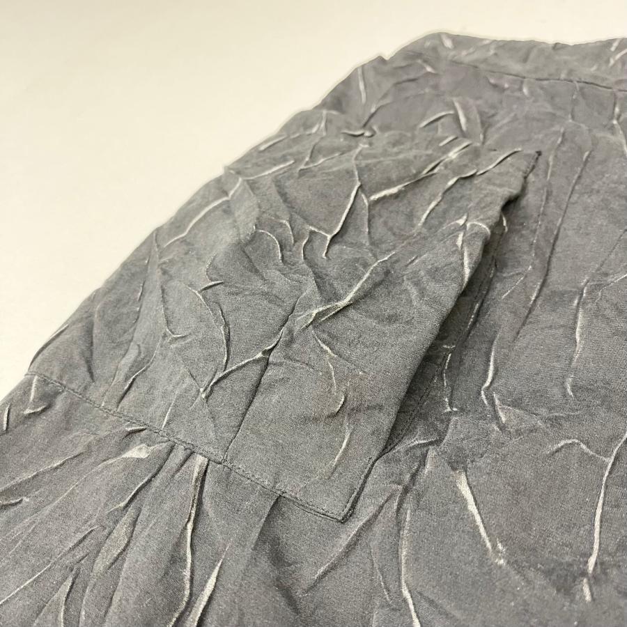 異素材ドッキング ワイドパンツ ボトムス レディース クロップド丈 ロング丈 春 夏 秋 ヨシヨシ　バイ　ピージェイ Yoshi Yoshi by pj |  | 08