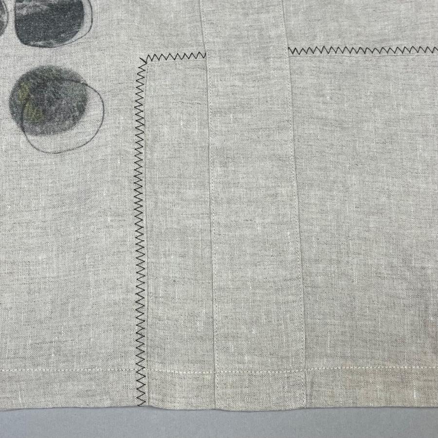 アシンメトリー デザインプルオーバー トップス レディース シャツ ブラウス 夏 麻 リネン オーバーサイズ ドット ヨシヨシ Yoshi Yoshi by pj |  | 16