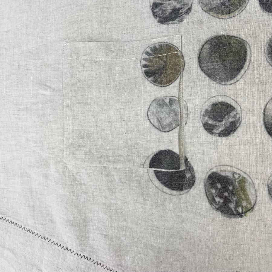 アシンメトリー デザインプルオーバー トップス レディース シャツ ブラウス 夏 麻 リネン オーバーサイズ ドット ヨシヨシ Yoshi Yoshi by pj |  | 17