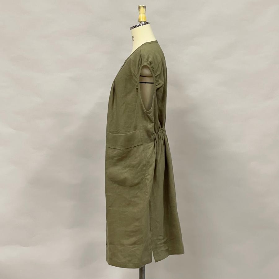 ドロップショルダー ジップアップ ロングジレ ベスト アウター トップス レディース 夏 麻 リネン 無地 ゆったり ヨシヨシ Yoshi Yoshi by pj |  | 12