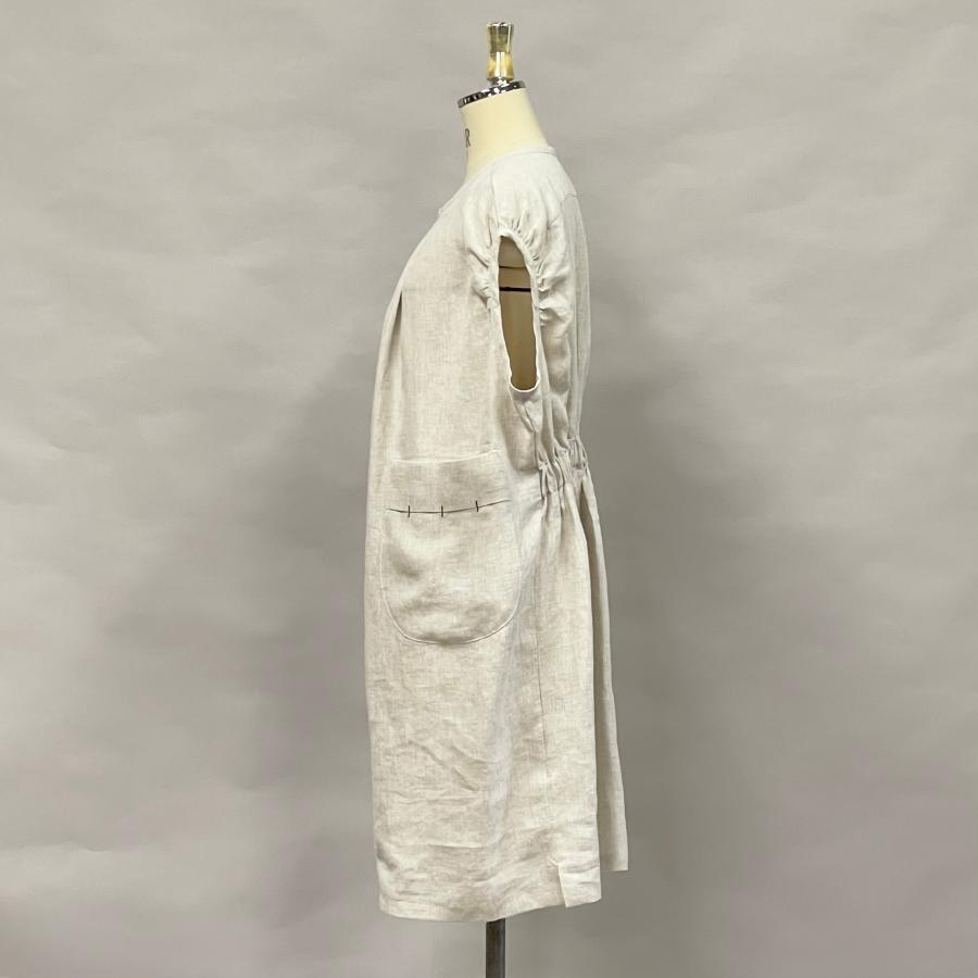 ドロップショルダー ジップアップ ロングジレ ベスト アウター トップス レディース 夏 麻 リネン 無地 ゆったり ヨシヨシ Yoshi Yoshi by pj |  | 06
