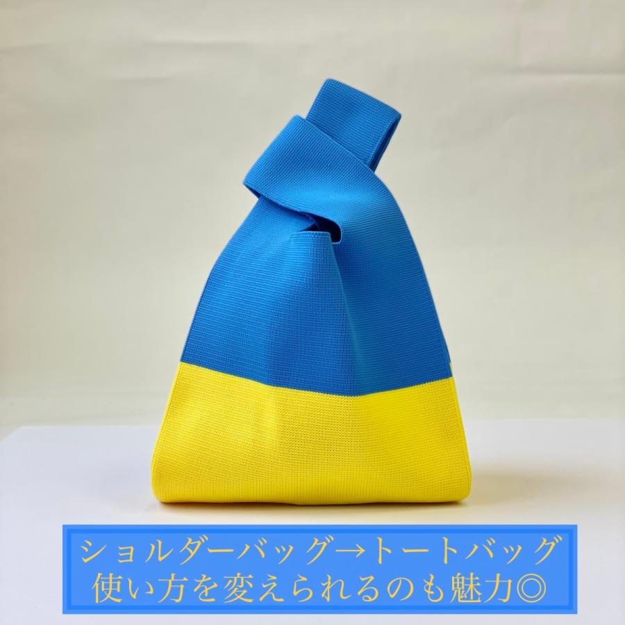 ウクライナ支援 平和の願い届けバッグ！ チャリティー 人道支援 寄付 応援 平和 ウクライナ 国旗 カラー バッグ BAG エコバッグ 2way 日本製｜vivipj55｜03