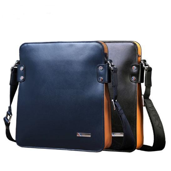 ショルダーバッグ メンズ バッグ Pu メッセンジャーバッグ メンズバッグ カジュアル 切り替えカラー 斜めがけバッグ 便利 おしゃれ 人気 男性用 予約