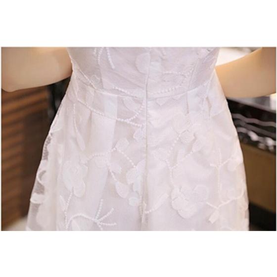 レディース オフショルダー マキシワンピース 花柄 レース 刺繍 肩見せ