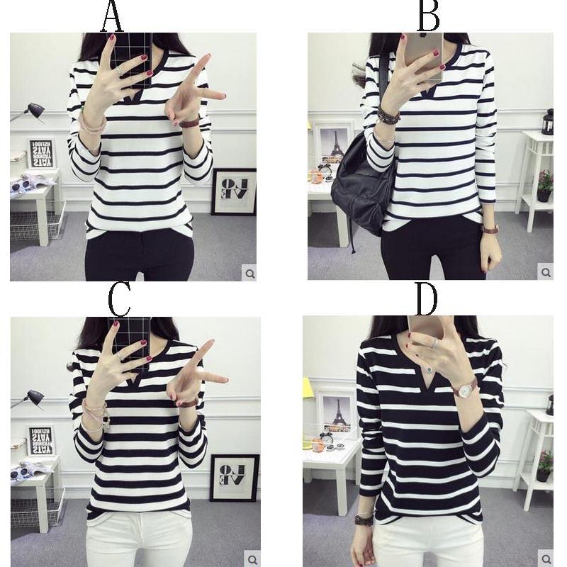 カットソー Tシャツ 長袖 レディース トップス ボーダー柄 ボーダーT