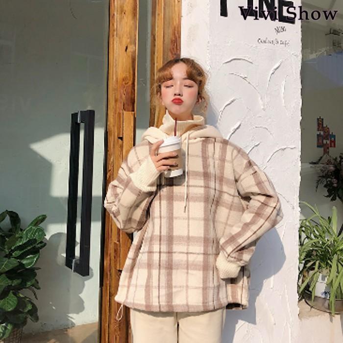 裏起毛パーカー レディース パーカ オシャレ 2色 チェック柄 一枚で