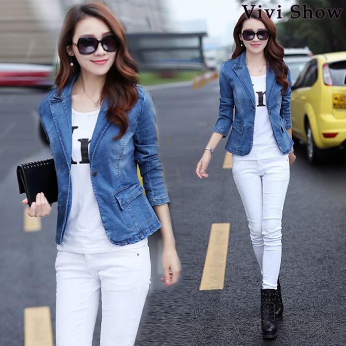 デニムジャケット デニムスーツ Gジャン ジージャン ブレザー ライト