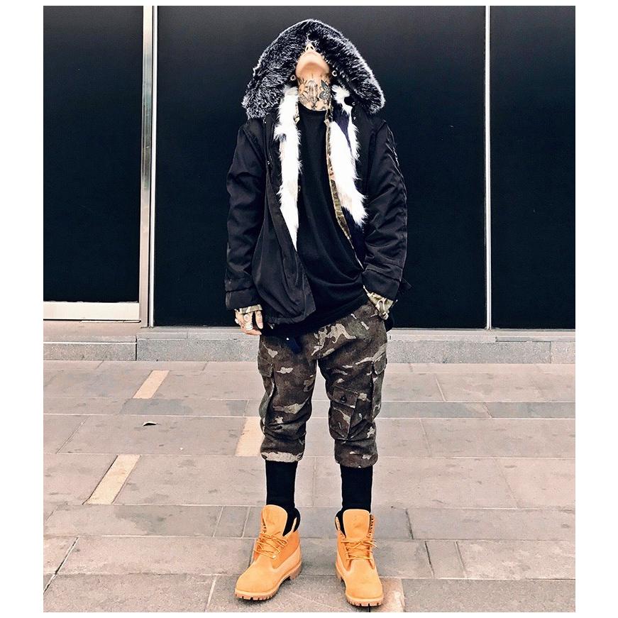 Gドラゴン BIGBANG フェイクーファーコート 普段 着用 Gドラゴン BIGBANG フェイクーファーコート 普段 着用