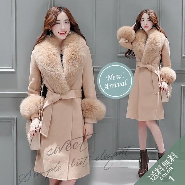 コート チェスターコート トレンチコート ウール混 レディース アウター フェイクーファーコート フェイクーファー チェスター コート ロング 大人 Bh7575 Vivishow 通販 Yahoo ショッピング