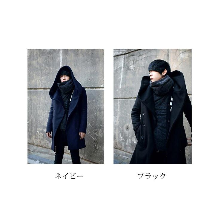 紳士メンズダッフルコートアウタービジネス 男ジャケット 暖かいロング 