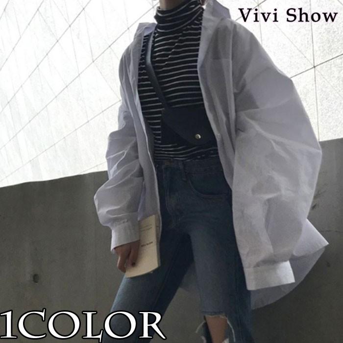 シャツ ブラウス 襟付き レディース 無地 白シャツ 長袖 綿 コットン 大きいサイズ ゆったり 大きめ シンプル トップス Bse086 Vivishow 通販 Yahoo ショッピング