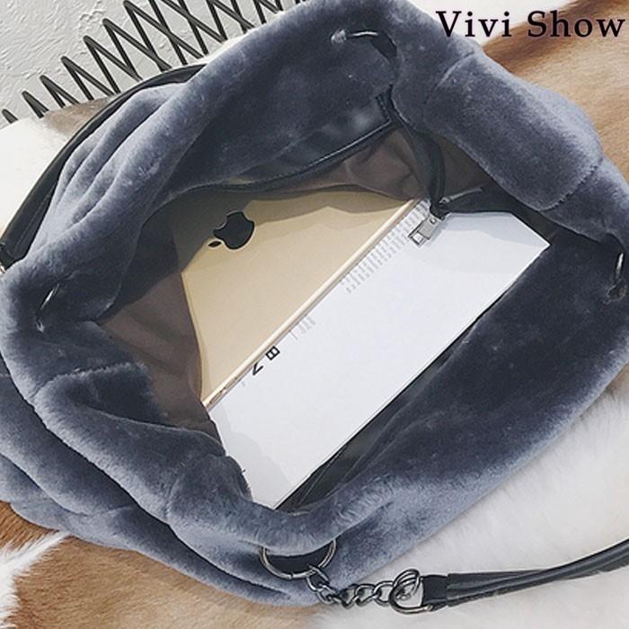 ファートートバッグ レディース ファーバッグ トートバッグ ショルダー