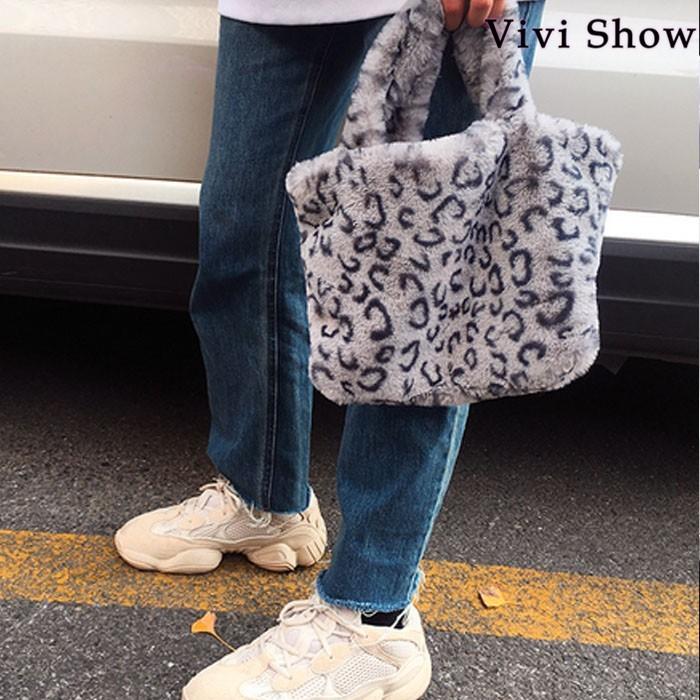 ファーバッグ ファー トートバッグ レディース ミニ バッグ 2way