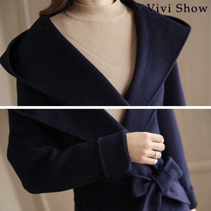 モラビト　ロングコート　カーディガン　コーディガン コート コーディガン レディース フード付き カーディガンコート