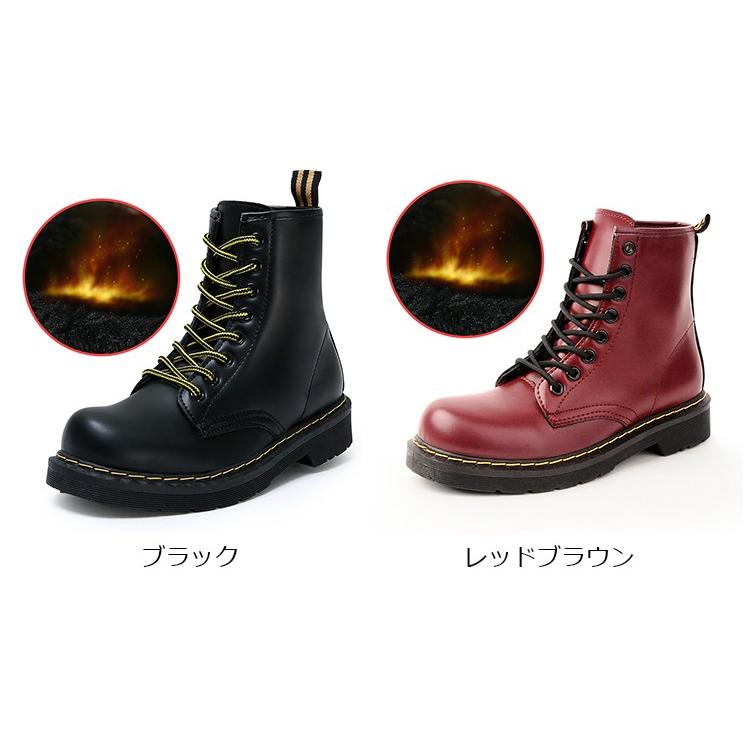 ショートブーツ レディース ローヒール 厚底 シューズ 靴 無地