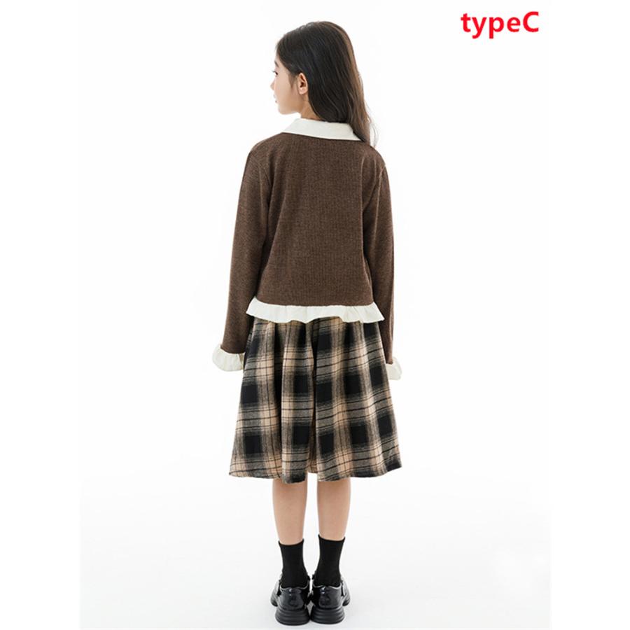 キッズ 子供服 セットアップ 女の子 2点セット 長袖トップス