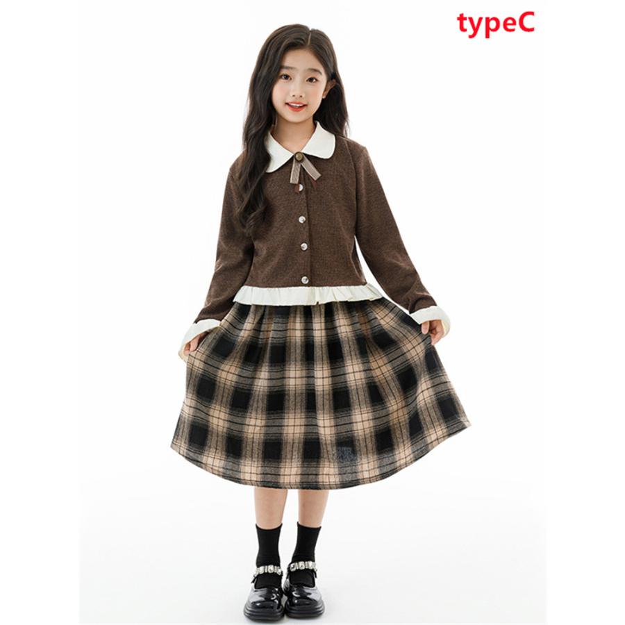 キッズ 子供服 セットアップ 女の子 2点セット 長袖トップス