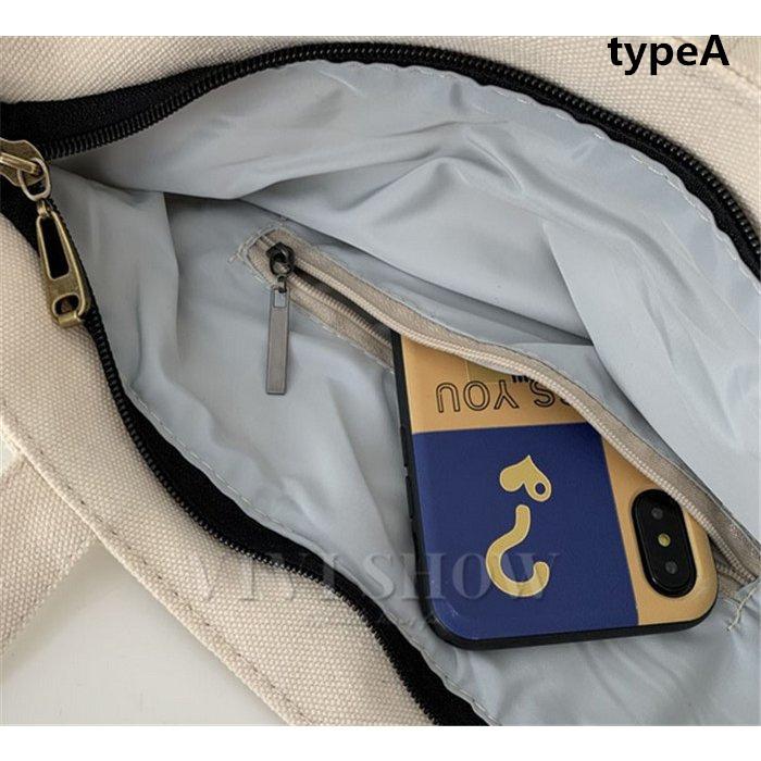 2way キャンバストートバッグ 大きめ ショルダーバッグ斜めがけ 大人