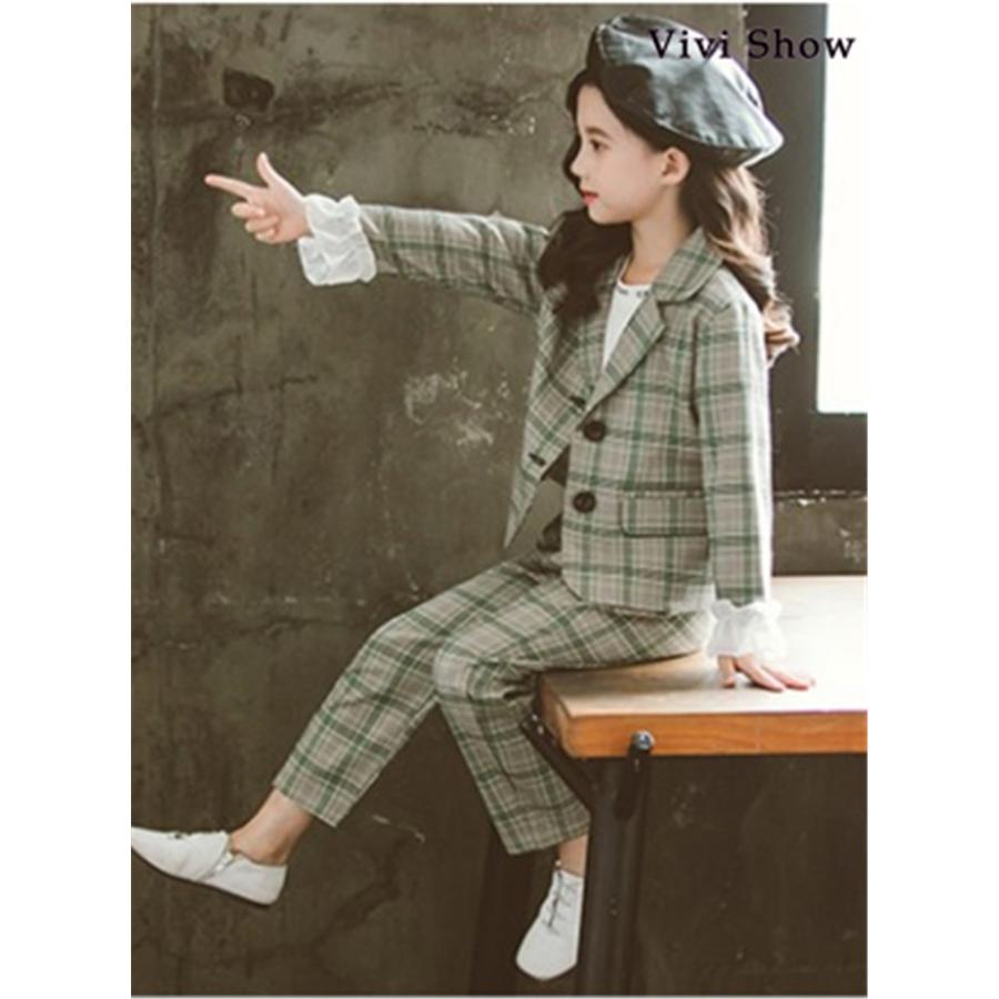 子供スーツ フォーマル 女子 子供服 セットアップ キッズ おしゃれ 