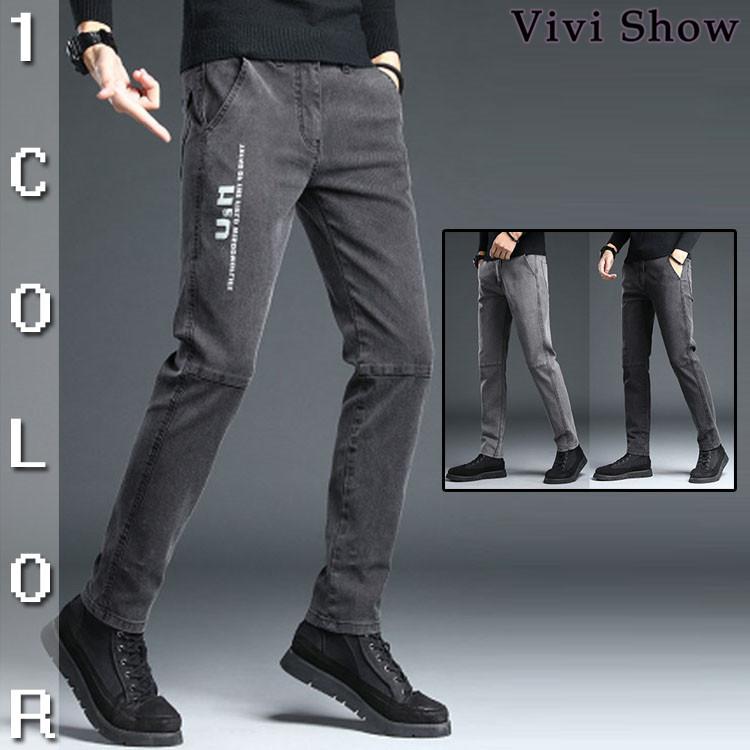 メンズ スキニーデニム デニムパンツ ジーンズ スキニーパンツ 細身