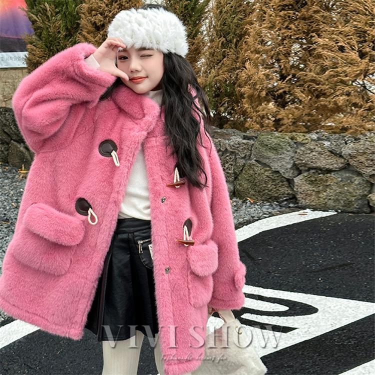 子供服 防寒コート ふわふわコート アウター キッズ服 おしゃれ