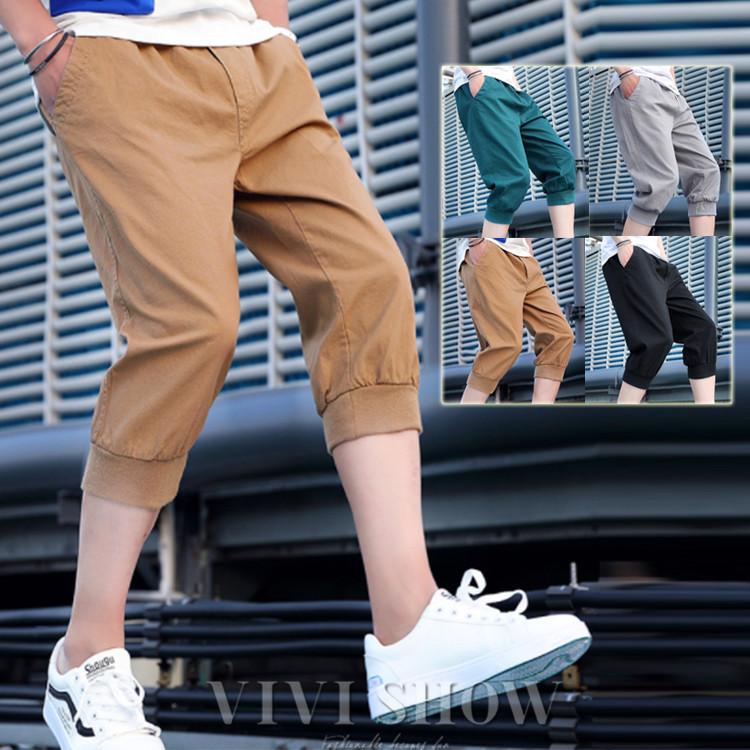 ストレッチクロップドパンツ クロップドパンツ メンズ ボトムス ジョガーパンツ アンクルパンツ ストレッチ 送料無料 Vivishow Dju332 Vivishow 通販 Yahoo ショッピング