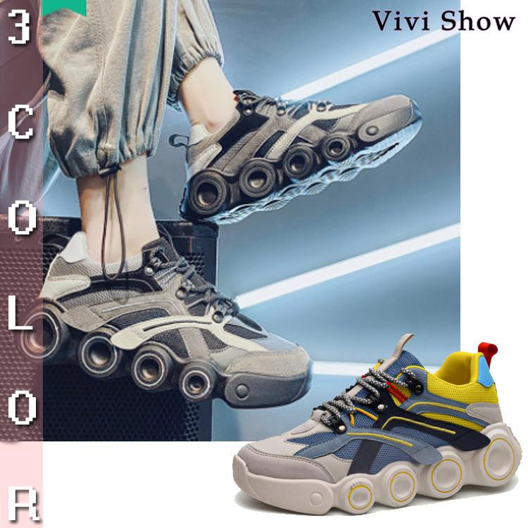 カジュアル メンズスニーカー メンズ 靴 おしゃれ ２０代 ３０代 Vivishow Dma049 Vivishow 通販 Yahoo ショッピング