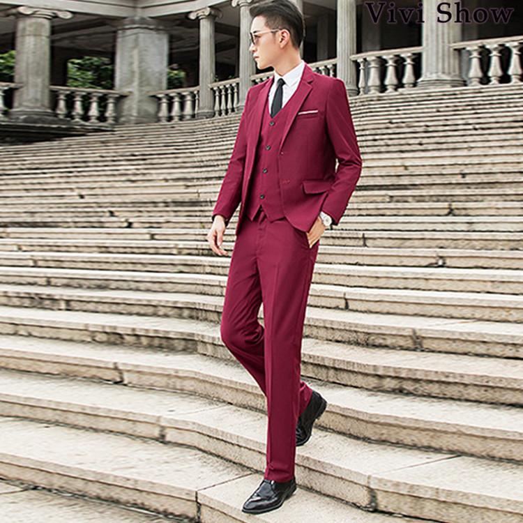 在庫分のみ即日発送 スリーピーススーツ メンズ 3ピース ビジネス