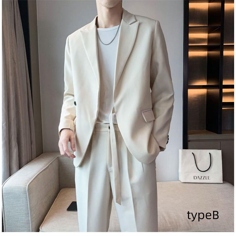 セットアップ メンズ カジュアルスーツ 上下セット ビッグシルエット