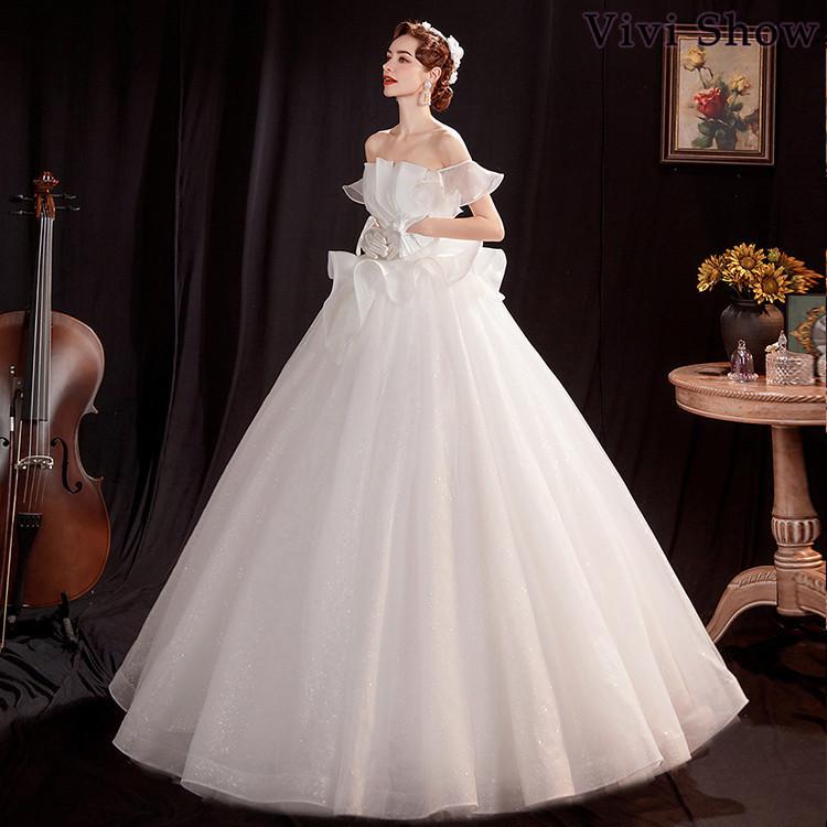 パーティードレス結婚式ドレス ロングドレスレディース演奏会大人上品 