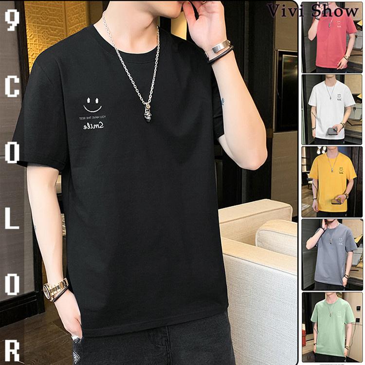 tシャツ Tシャツ メンズ 半袖 カジュアル クルーネック 英字柄