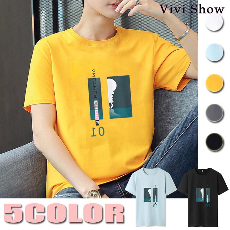 メンズファッション オリジナルデザイン手作り商品 Tシャツ Tシャツ メンズ 半袖 カジュアル クルーネック 英字柄 切り替え スポーツ 半袖tシャツ おしゃれ 父の日 69lsgbp0mo Meatandco It