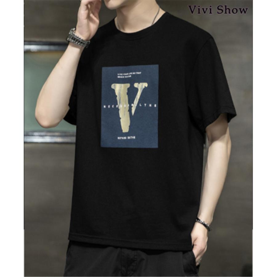 Tシャツ 半袖 メンズ 夏服 配色 カットソー グラデーション クルーネック 涼しい 夏 トップス メンズファッション｜vivishow777｜07