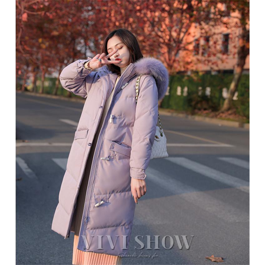 ダウンコート レディース ロング アウター おしゃれ 人気 フード付き