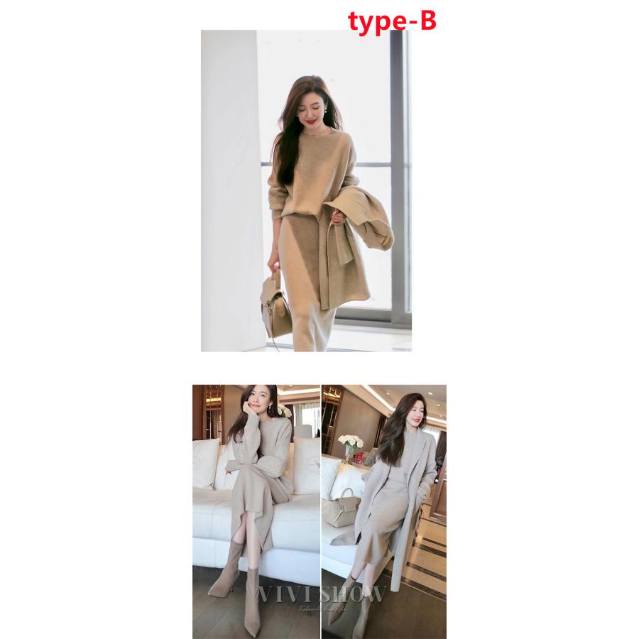 ☆ 【新品未使用】専用　Vince 定価4.5万円スカート とトップス2点セット ニット セットアップ レディース スカート トップス 2点セット 長袖 v