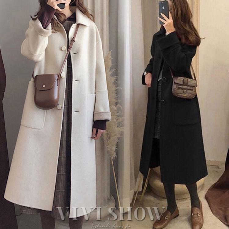 レディース アウター チェスターコート コート ロングコート 暖かい Doc047 Vivishow 通販 Yahoo ショッピング