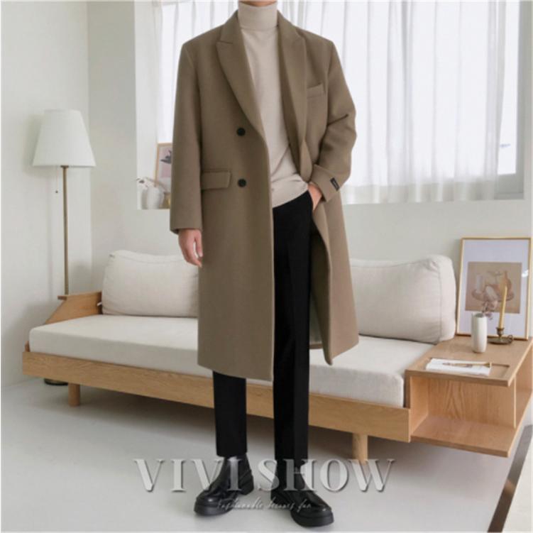 チェスターコート メンズ アウター ロングコート ロング丈 オーバー