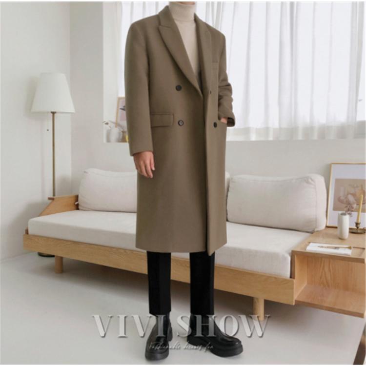 チェスターコート ロングコート チェスターコート メンズ アウター ロングコート ロング丈 オーバー