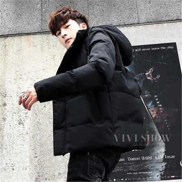 中わたダウンジャケット メンズ 防寒 アウトドア ジャケット 中わた