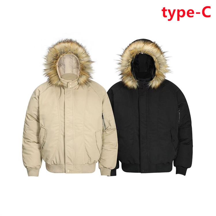 メンズ 中綿 ミリタリージャケット ダウンコート 防寒 あったか