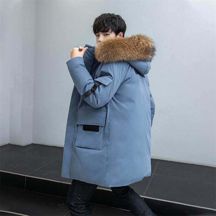 ダウンジャケット メンズ アウター ジャケット ロングコート ファー