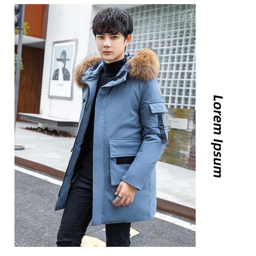 ダウンジャケット メンズ アウター ジャケット ロングコート ファー