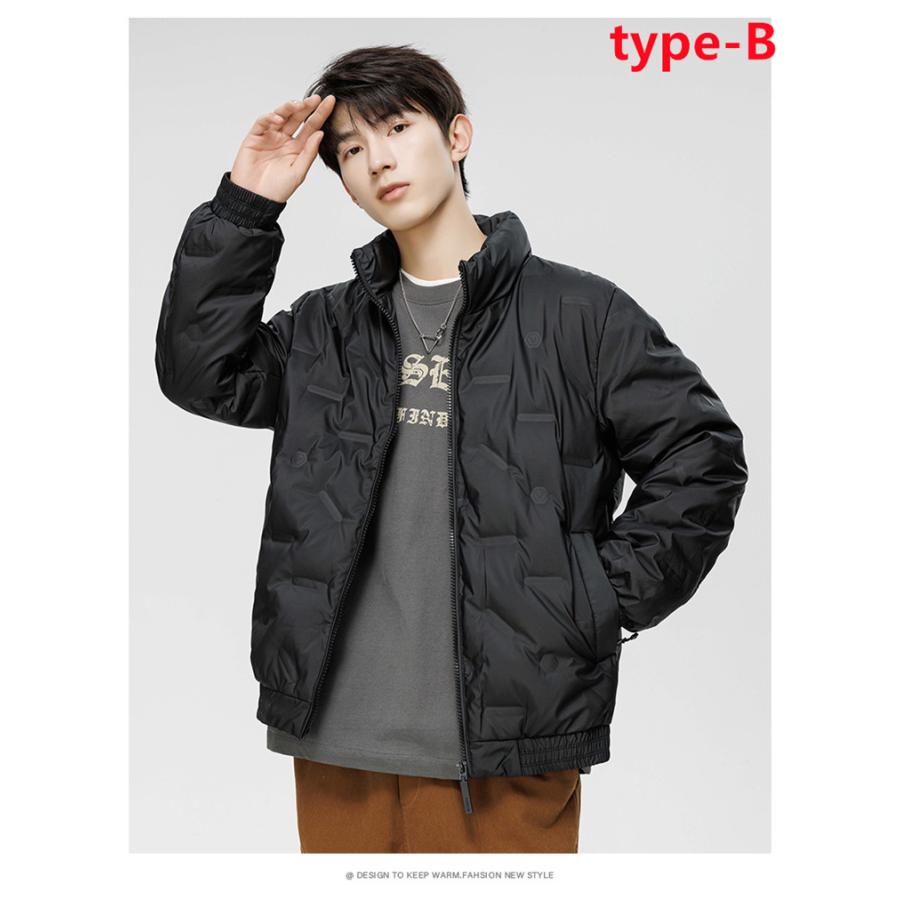 ダウンジャケット メンズ コート 大人気中綿 ブルゾン 厚手スタジャン